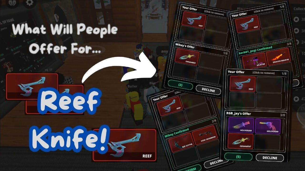 Trading Reef Knife | Murder vs Sherrif Duels