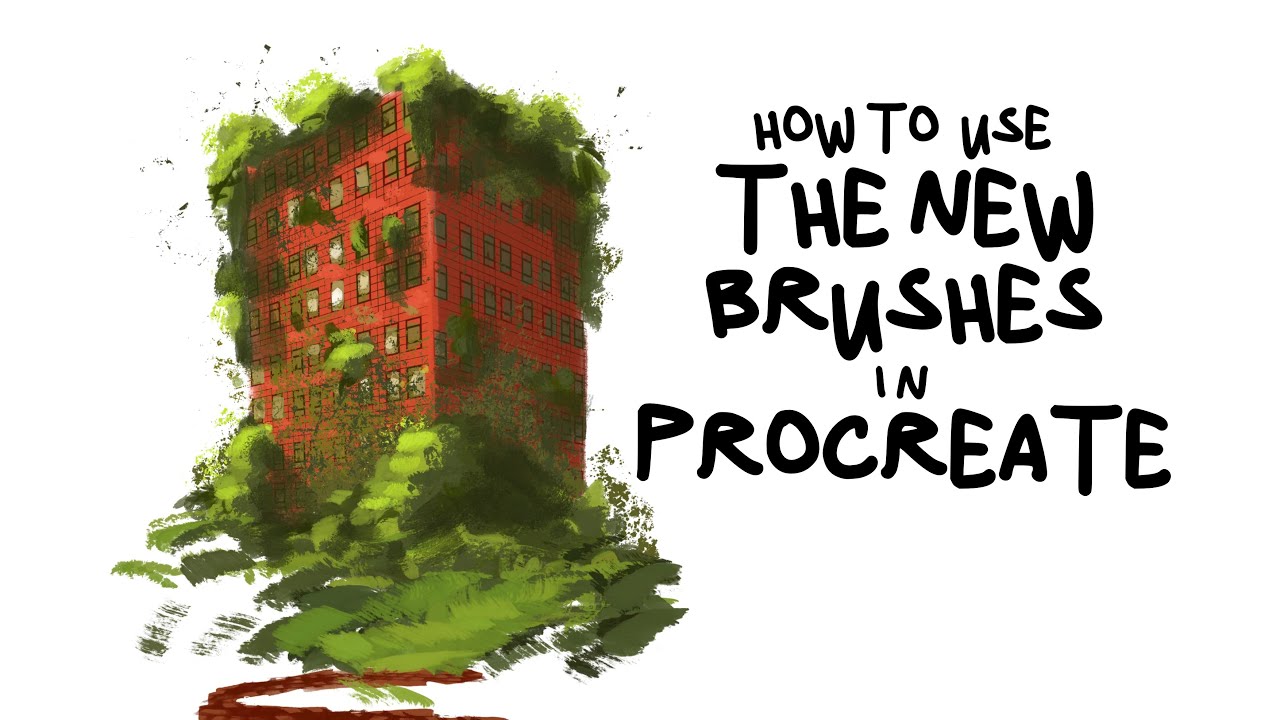 Мне очень нравятся новые кисти Procreate&hellip; Больше всего