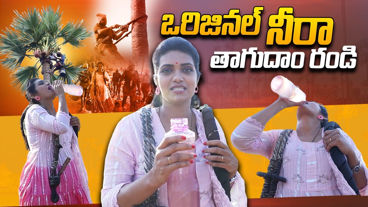 Original Neera Production | Place Where We Get Raw Material Used In Neera Cafe | @sumantvtelugulive