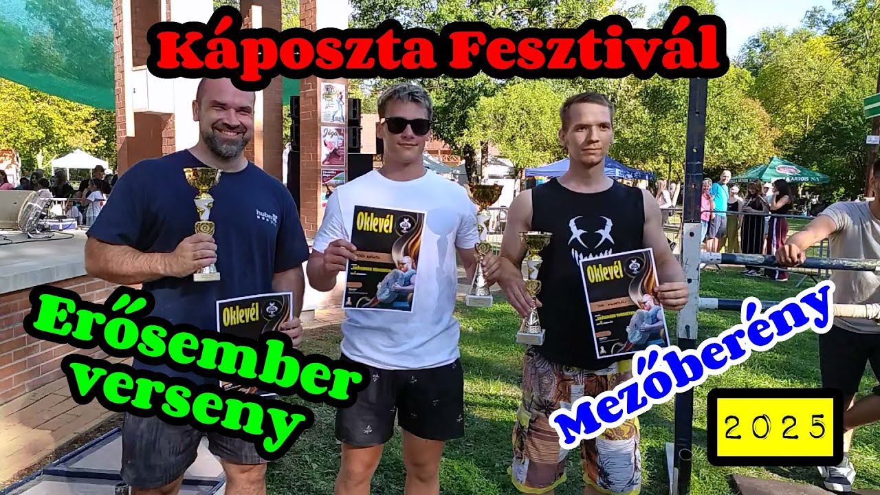 Mezőberény Töltött Káposzta fesztivál! Keressük a legerősebb embert! Vlog. 318. rész