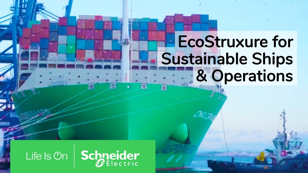 CMA CGM Group Chooses EcoStruxure for Smart Power Distribution & Automation | Schneider Electric