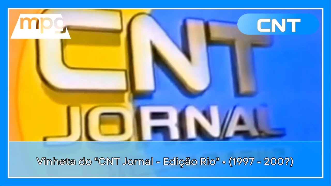 [SD] CNT Rio | Vinheta do 