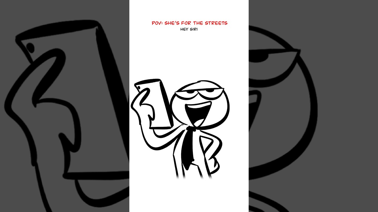 Hey Siri 😏 (Animation Meme) #shorts