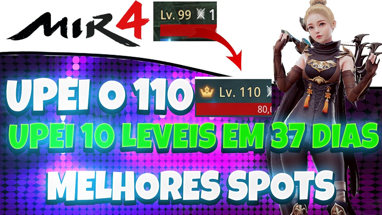MIR4 - Level 100 ao 110 em 37 Dias Fazendo ISSO