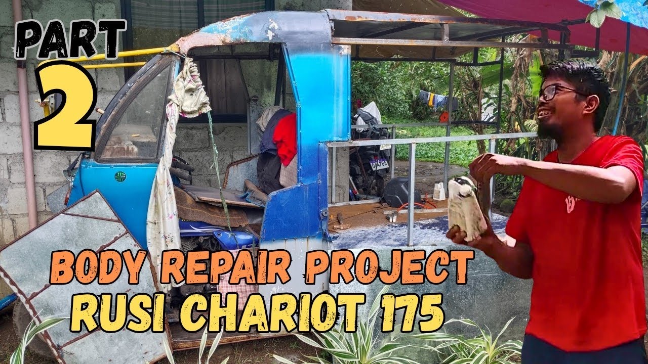 RUSI CHARIOT 175| PART 2| BODY REPAIR PROJECT 