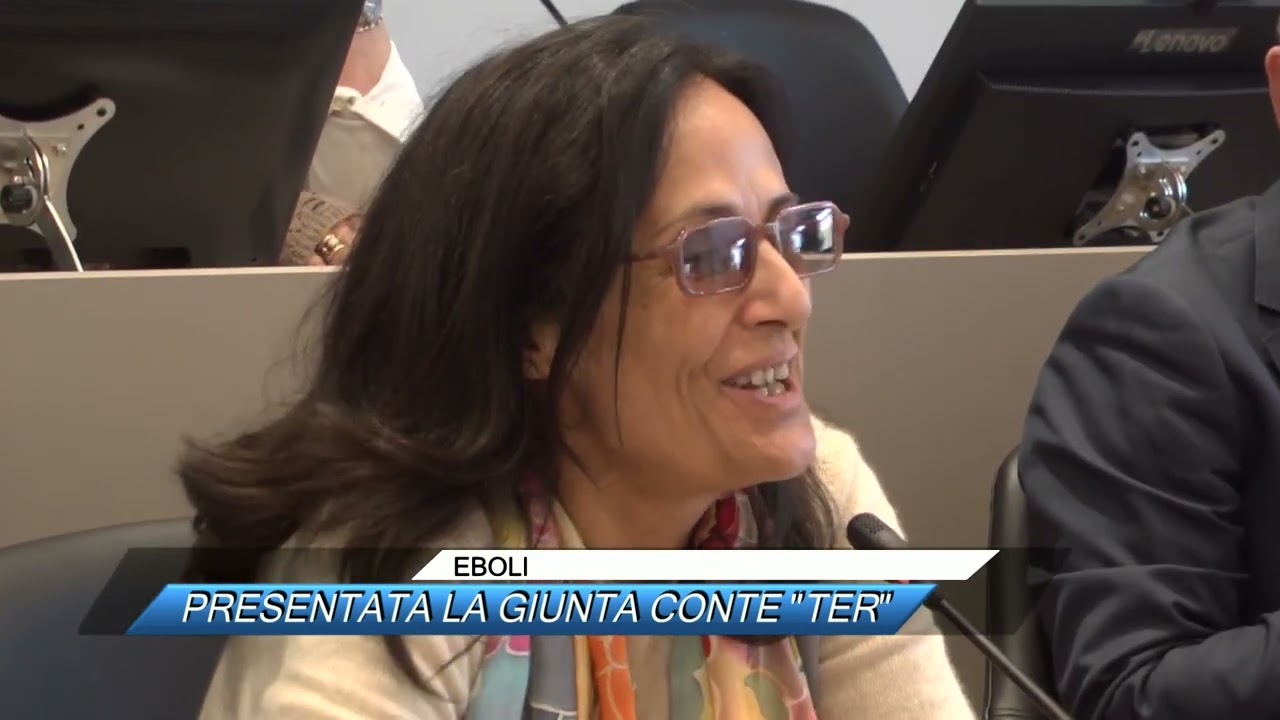 ✅ EBOLI, PRESENTATA LA GIUNTA CONTE TER |SUD TV 114|