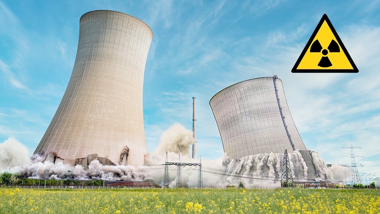 Explosive Demolition of Nuclear Power Plant Philippsburg | Blasting