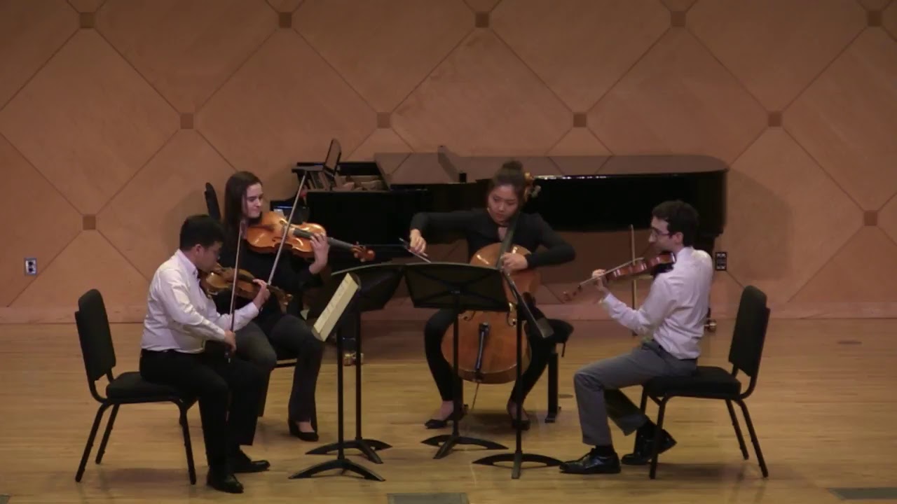 Visiting Quartet Residency Culmination; Recital Starts 04/19/2018 at 7:30pm AZ Time
