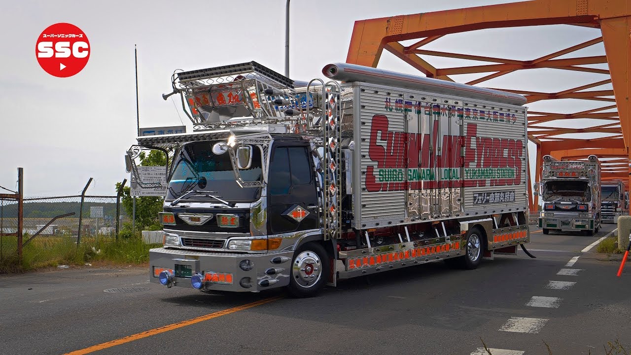【デコトラ】入場2⃣と会場内🅿️🚚💨海峡道塾チャリティ撮影会2019
