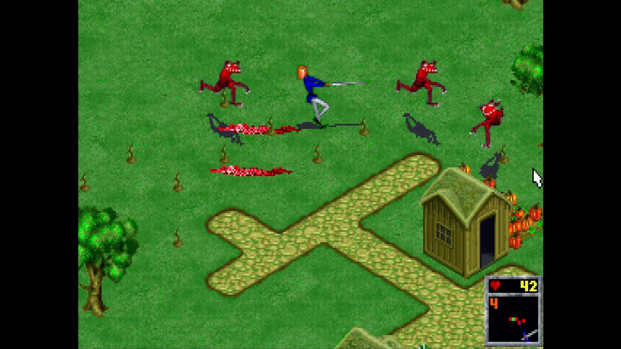 The Horde (1994) DOS game @ Gravis Ultrasound