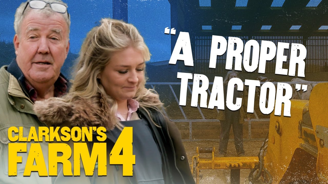 Harriet Uses Jeremy's Tractor For The First Time | Clarkson&rsquo;s Farm Season 4
