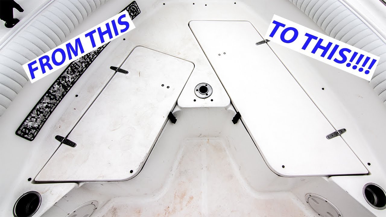 How to Clean Non-Skid Boat Deck the Right Way!!