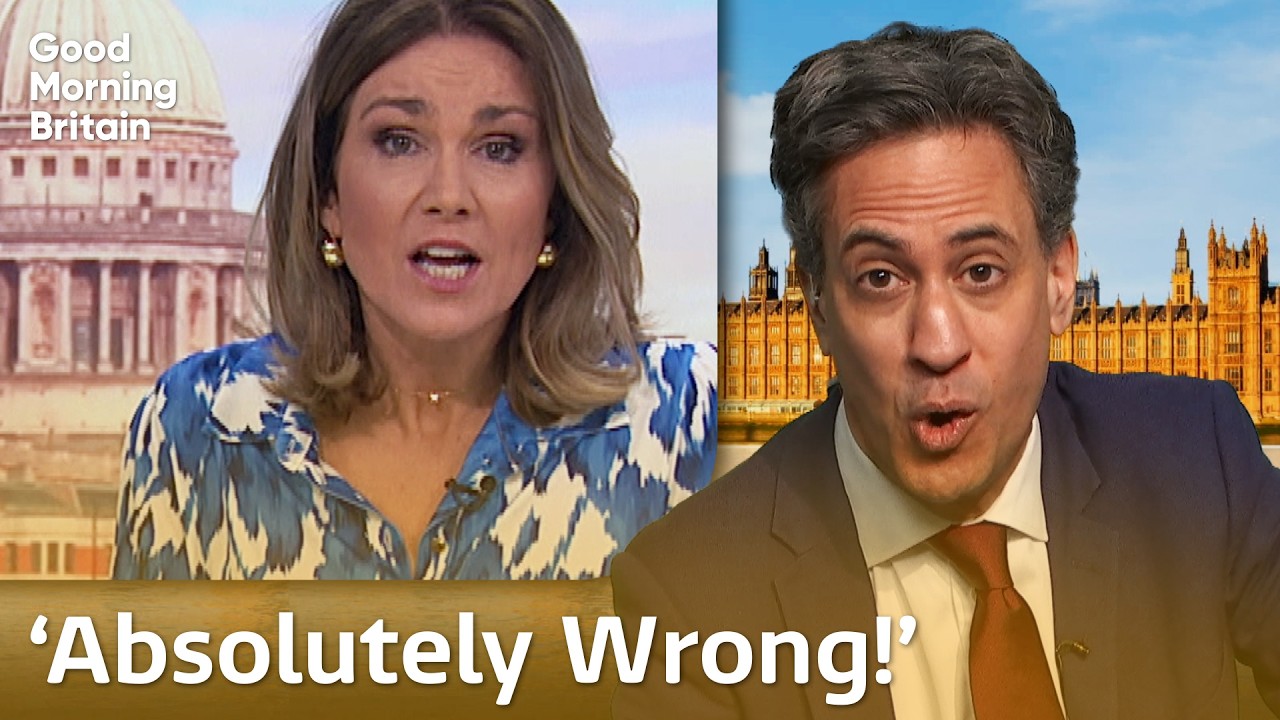 Ed Miliband challenged over why energy price cap is falling