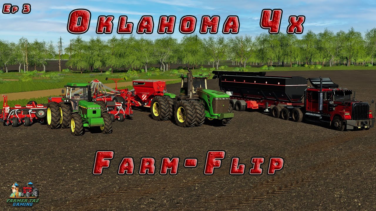 Regenerative agriculture  | Ep 3 Oklahoma 4x | Farming Simulator 19
