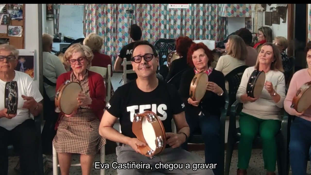 A Canción das Letras Galegas 2025 Pandeireteiras de Mens