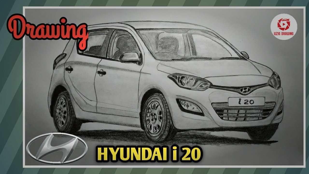 Drawing Hyundai i20
