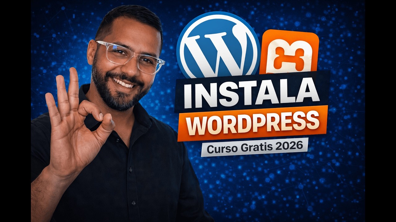 Cómo Instalar WordPress en XAMPP Paso a Paso | Curso WordPress Gratis 2026