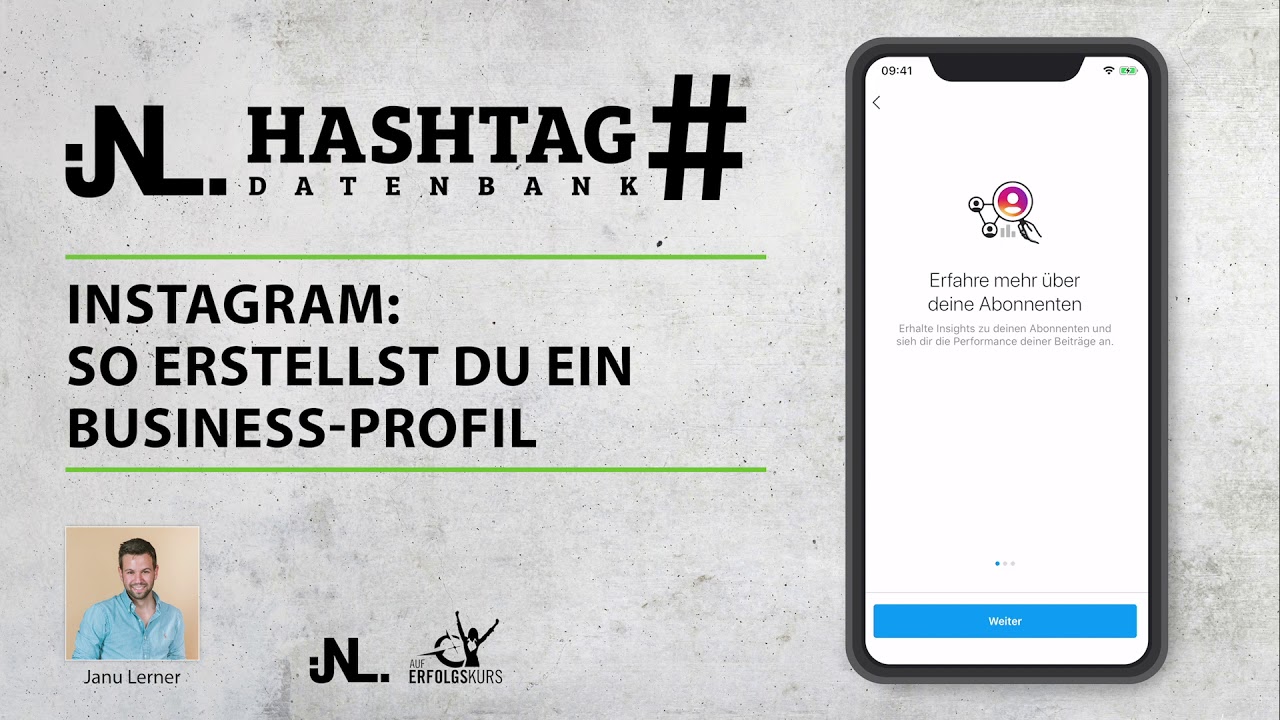 Wie du ein Instagram Businessprofil erstellst
