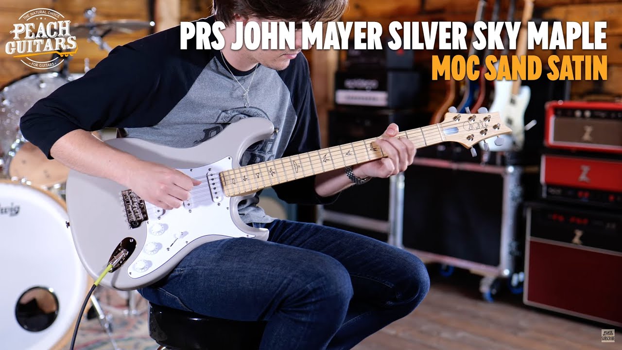No Talking...Just Tones | PRS John Mayer Silver Sky Maple - Moc Sand Satin