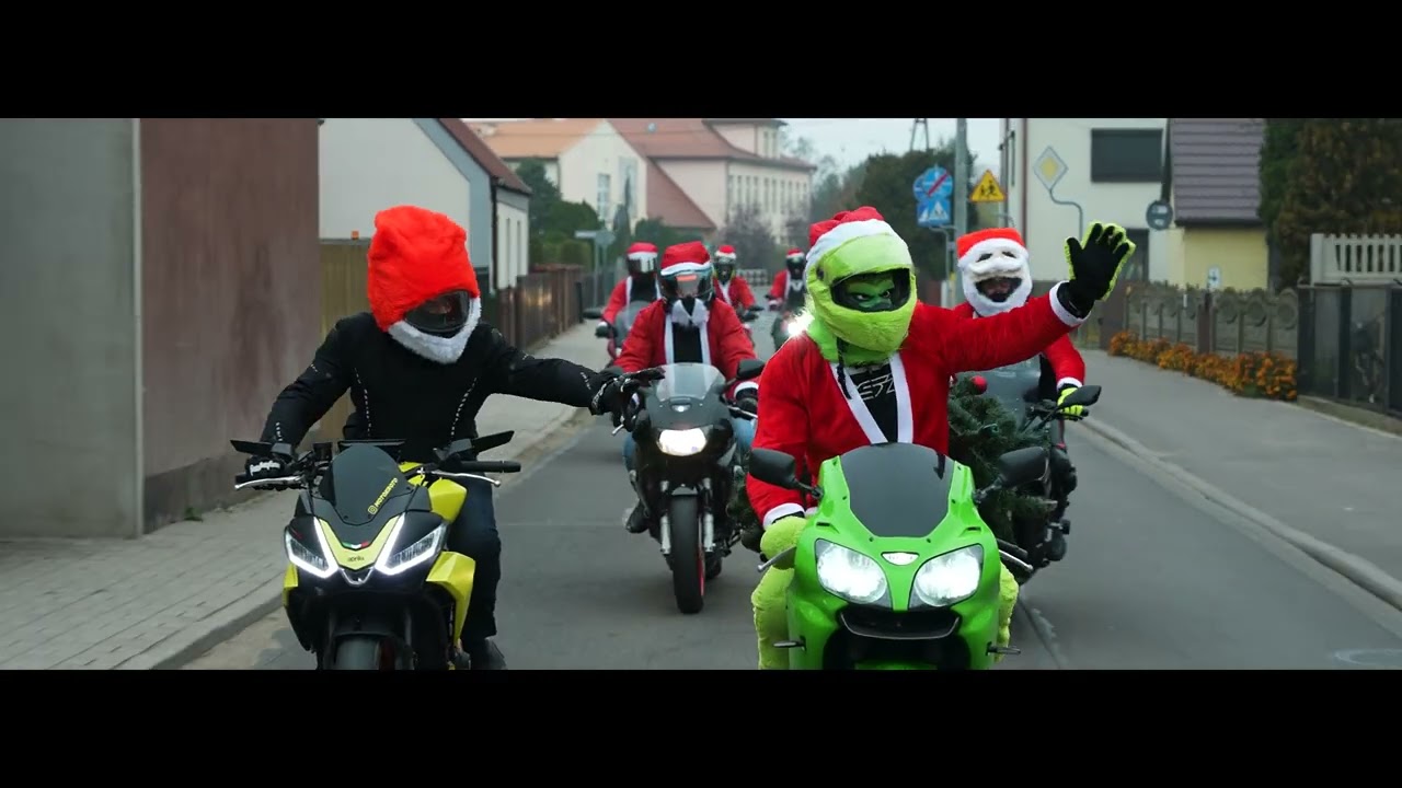 Motomikołaje vs Grinch | Dla Radka Celmera 08.12.24 | MotoEventy | 4K