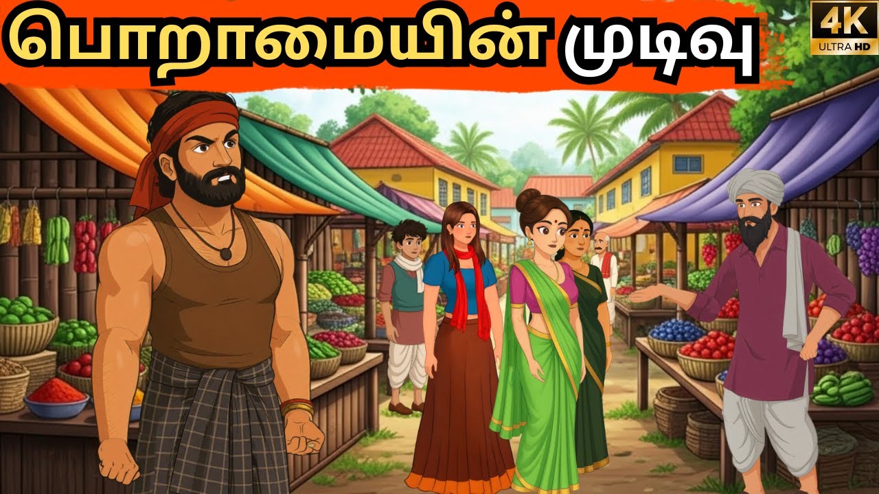 Tamil Stories - பொறாமையின் முடிவு | Stories in Tamil | Tamil Moral Stories | Needhi Kadhaigal