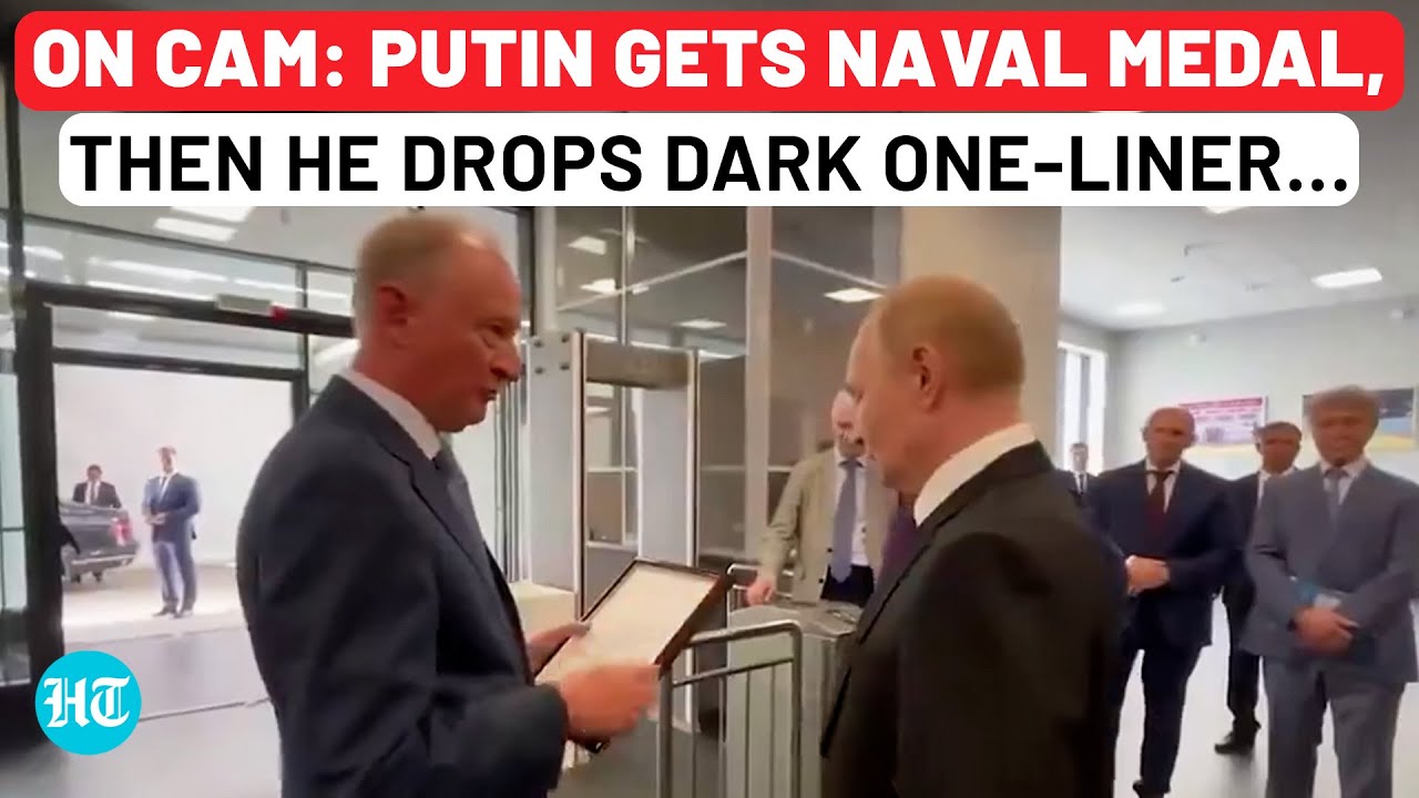 Russia's Navy Day Spotlight: Putin Cracks Joke After Monster Military Flex, Navy Honours Him With...