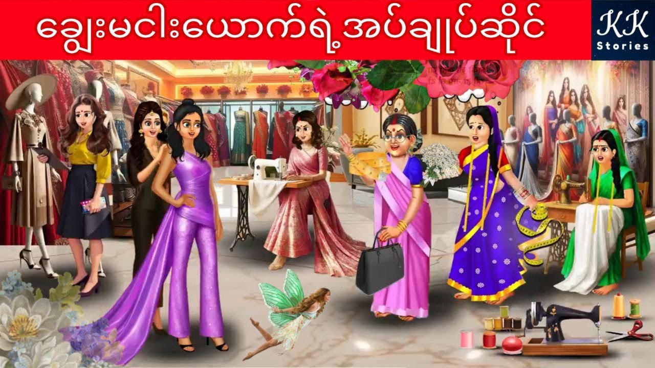 ချွေးမငါးယောက်ရဲ့အပ်ချုပ်ဆိုင်... KK Stories Official