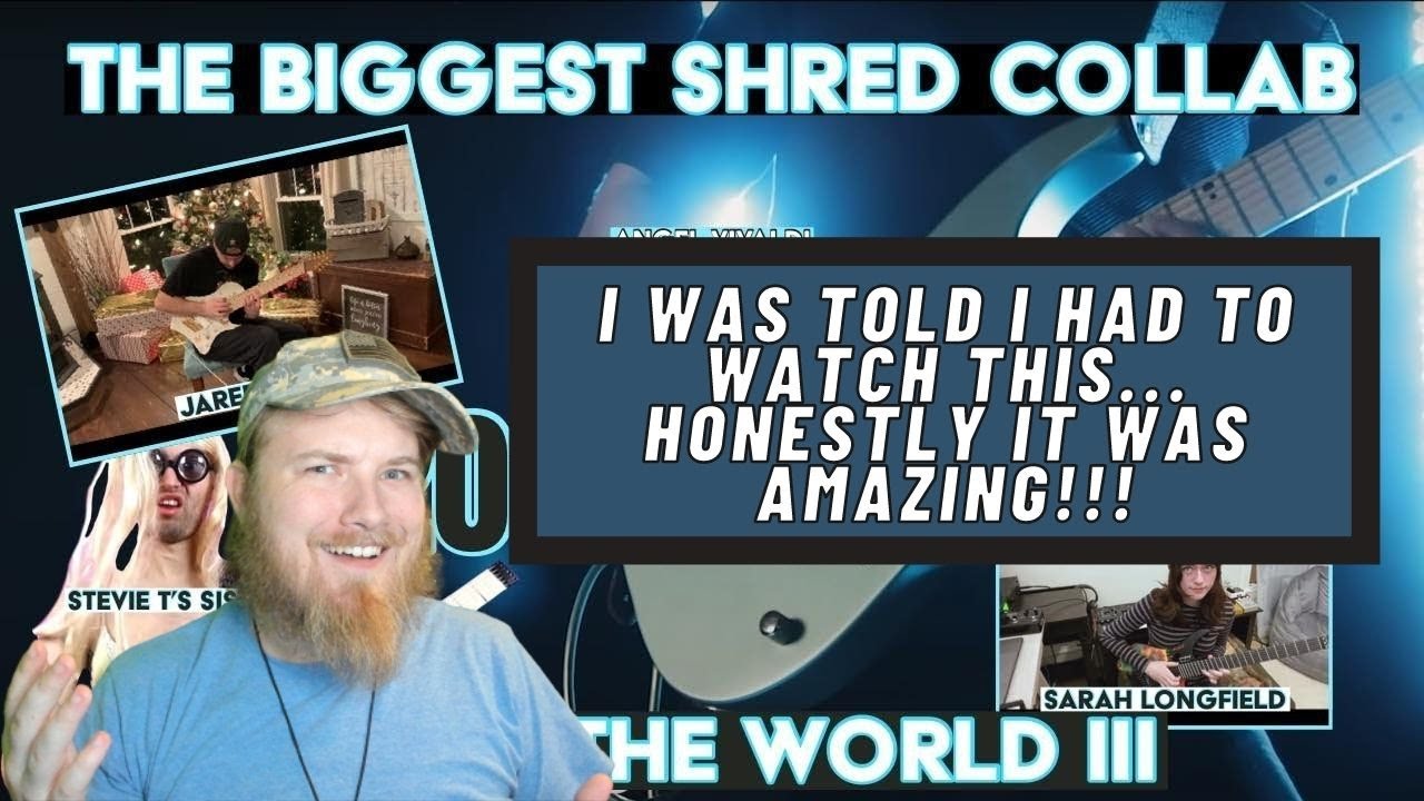 the biggest shred collab song in the world III (2019) REACTION!!!