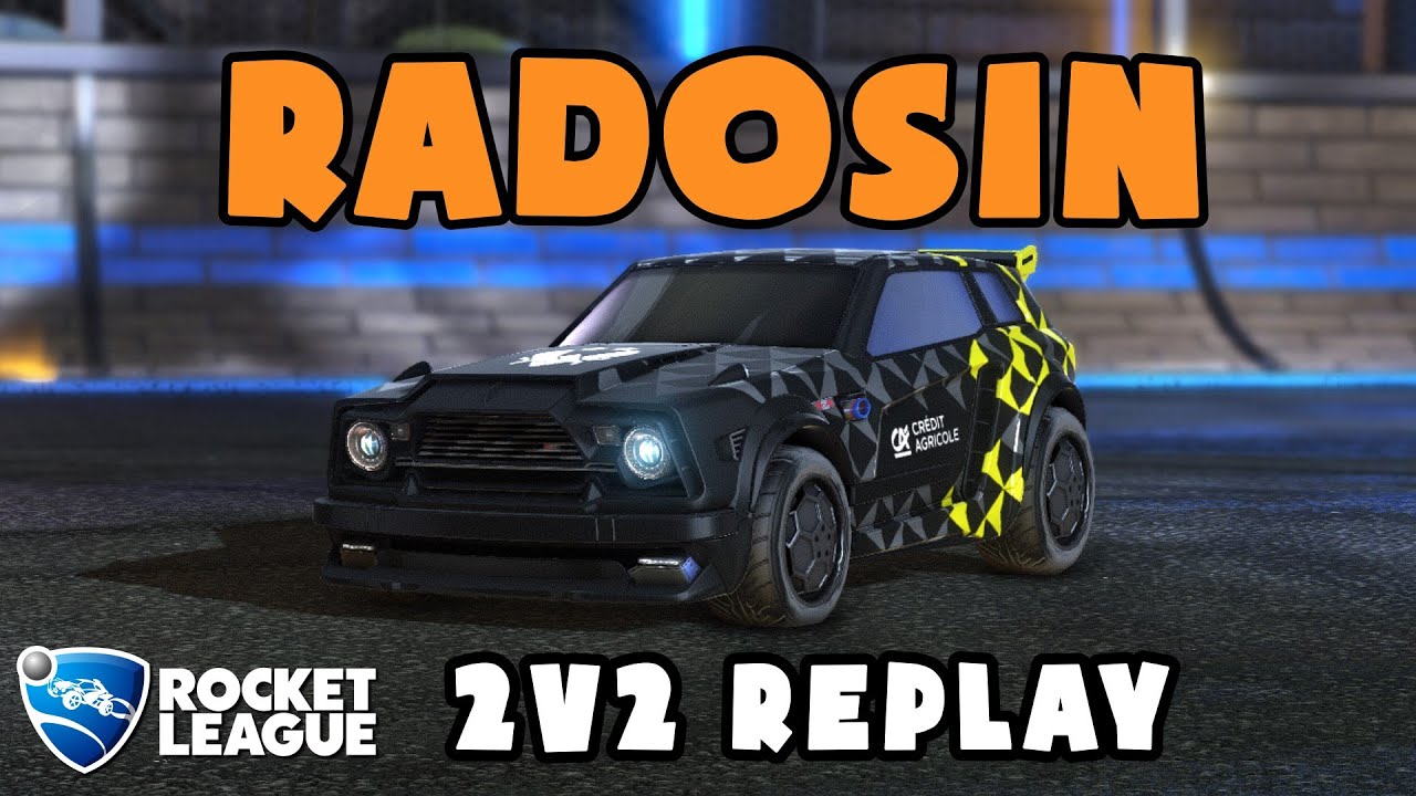 Radosin Ranked 2v2 POV #150 - Radosin & dralii VS stizzy & regser - Rocket League Replays