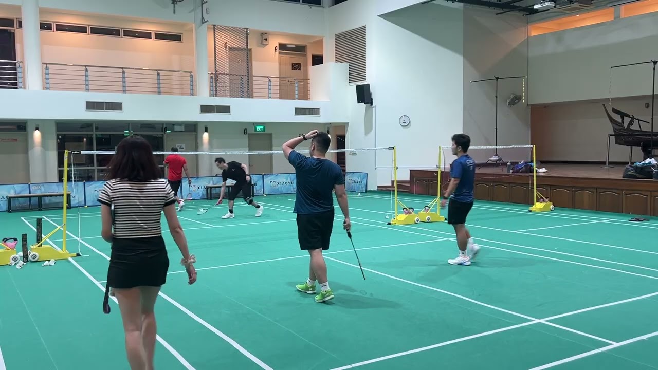 Badminton @ Sprout Bedok - Ashraf/KT VS LY/Keith - 20 Jan 2026