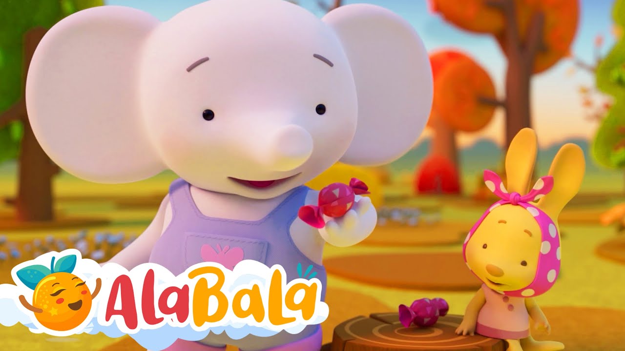 Tina și Tony -  Mâncătorul de bomboane 🍬 Desene animate AlaBaLa pentru Copii