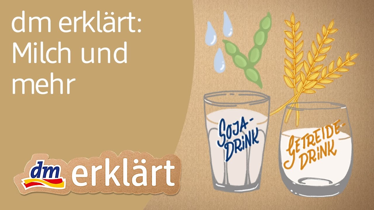 dm erklärt Milch und ihre Alternativen