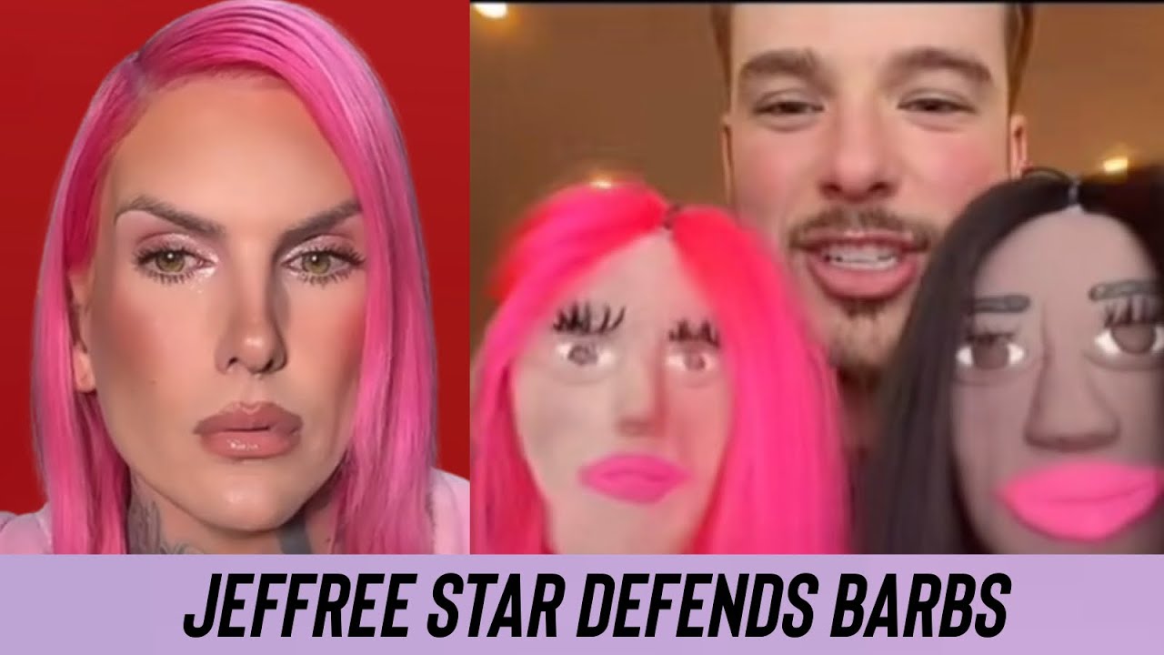 JEFFREE STAR DEFENDS BARBS FROM BACK FACE 