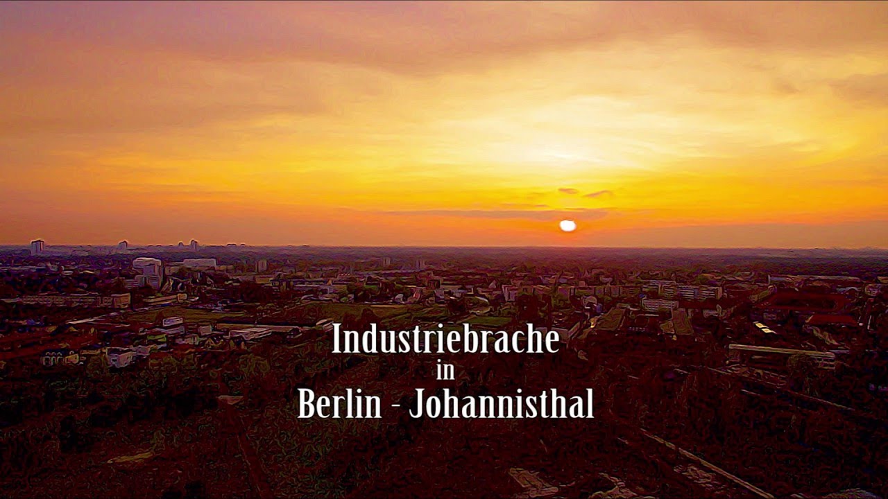 DJI Phantom 3 professional  -  Industriebrache in Berlin Johannisthal