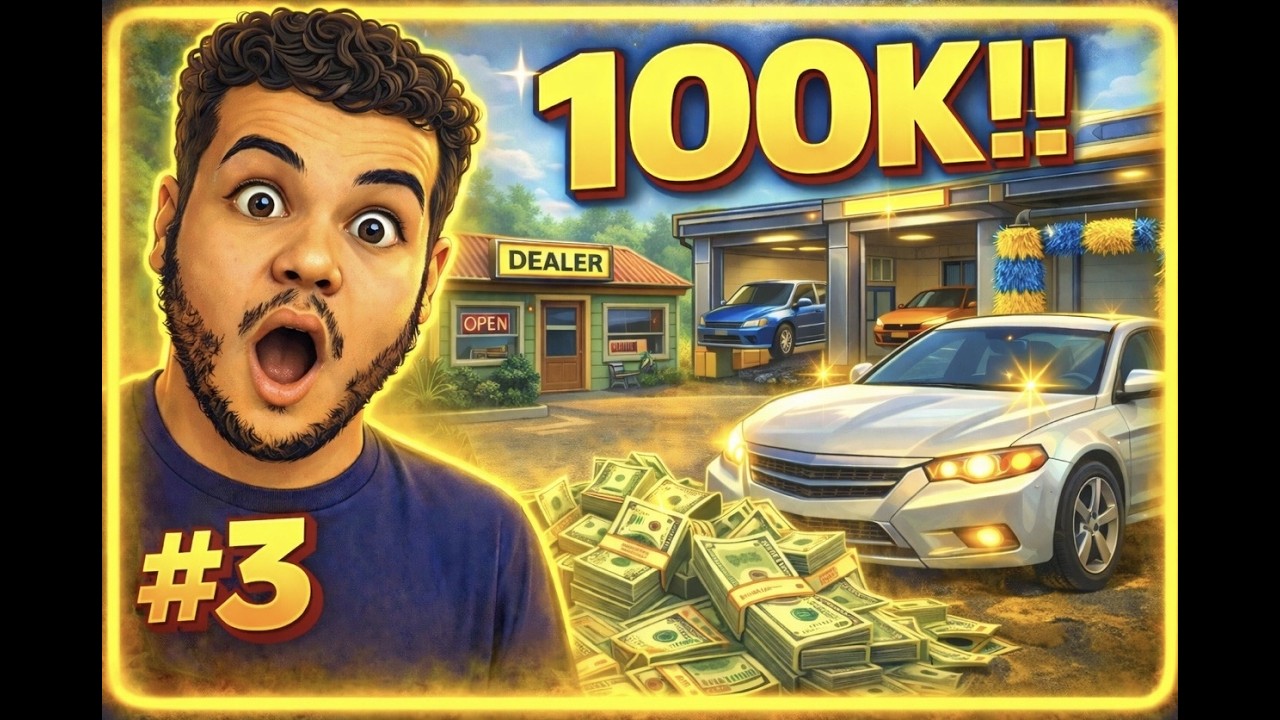 ¡El dealer EXPLOTA! 💸 Ya superé los $100,000 | Car Dealer Simulator #3