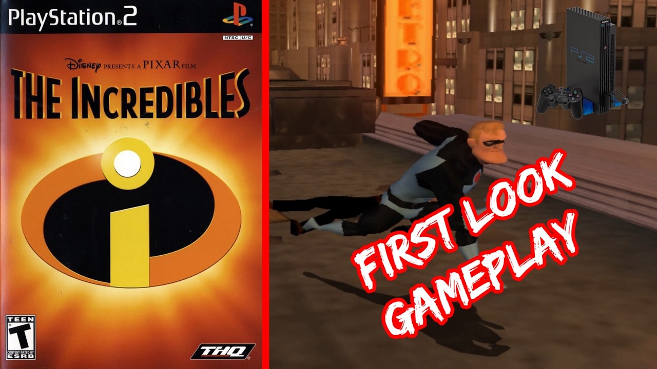 The Incredibles – PS2 Gameplay