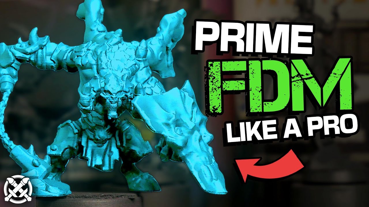 How to PRIME FDM Minis PERFECTLY! | My 3 Favorite Methods