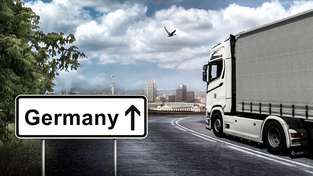 ETS2 1.47 Update - Revisiting Germany - Frankfurt to Stuttgart - Scania 500S