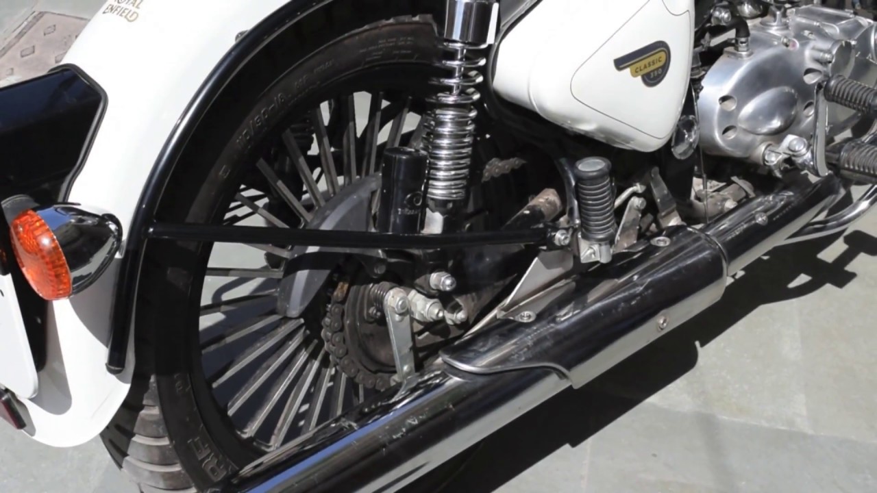 Royal Enfield Classic 350 Ash Modified | Royal Enfield 30 spoke Alloy wheels