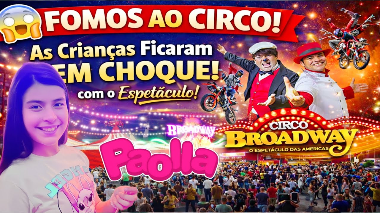 🎪✨ FOMOS AO CIRCO E FOI SIMPLESMENTE INESQUECÍVEL! ✨🎪