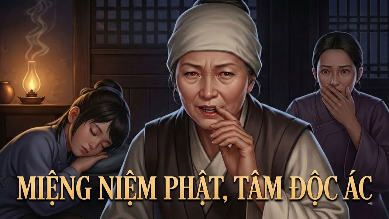 Chuyện Nhân Quả: Miệng Niệm Phật, Lòng Độc Ác- Mụ Thím Nguyền Rủa Cháu Ruột Và Cái Kết Rợn Người