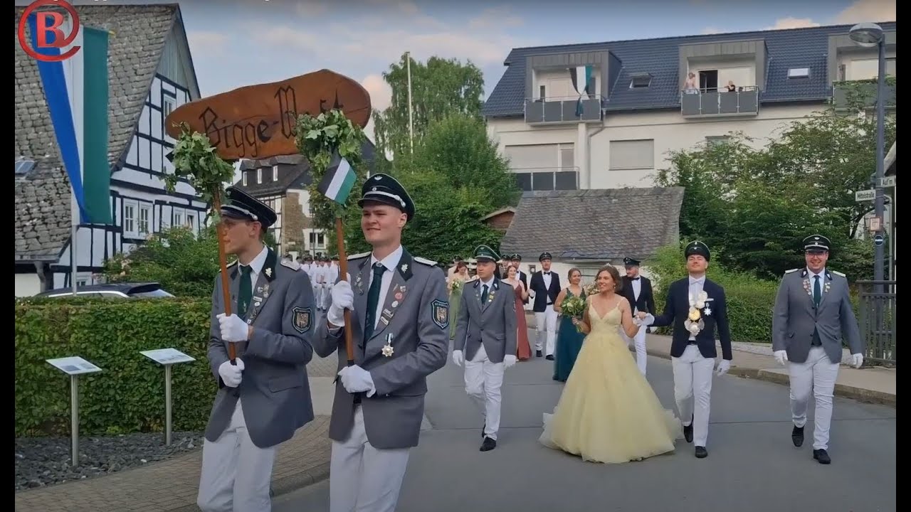 Festzug in Bigge - Schützenfest-Montag 2025