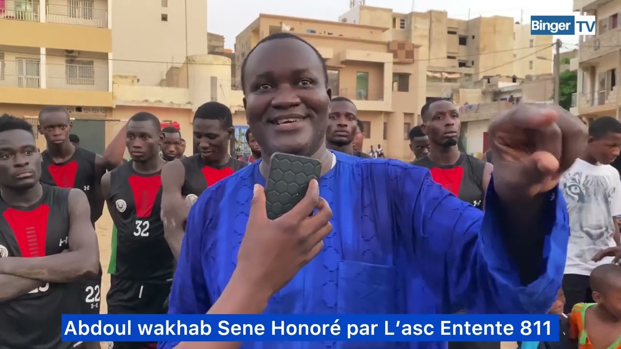 Aziz Diouf Et l’asc Entente 811 rendent hommage à Abdoul wakhab Sene