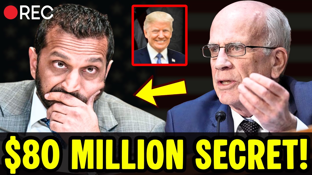 WHERE IS THE MONEY - Welch EXPOSES Kash Patel's $80 Million Jet Plan !!!