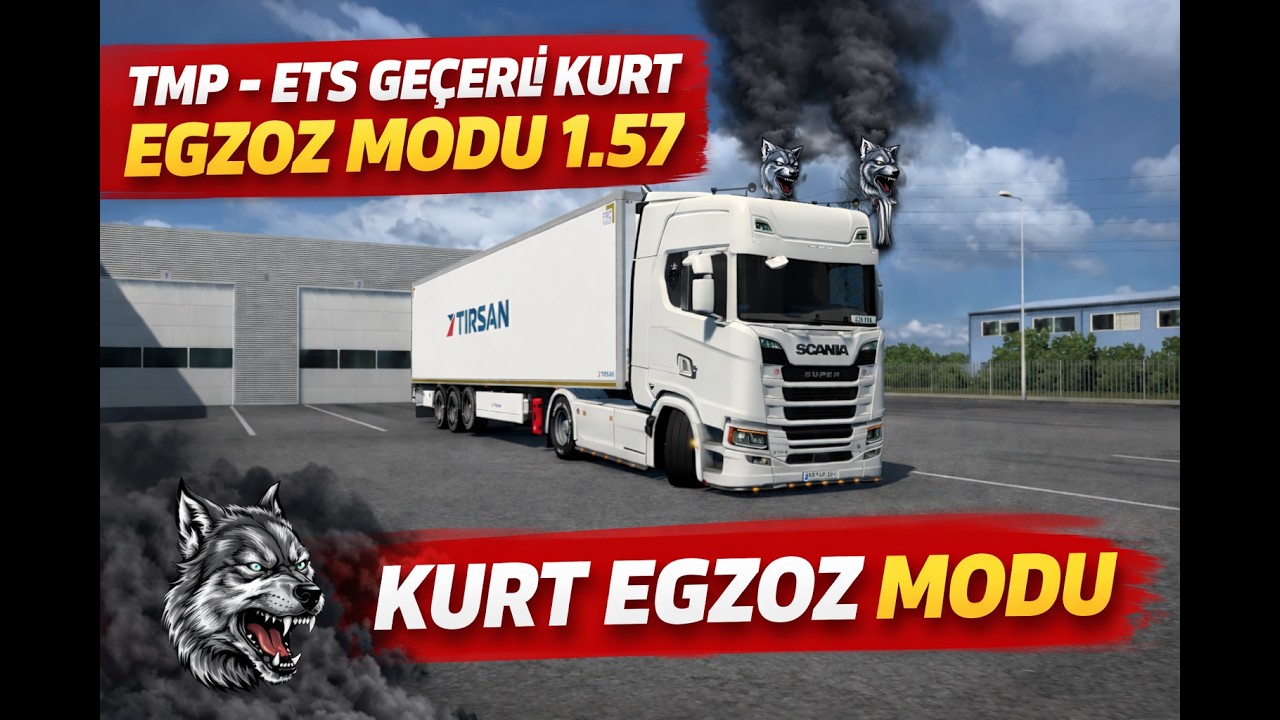 FENASAL (KURT EGZOZ) SCANİA 770S V8  CALAİS-DUİSBORG ETS2 1.58