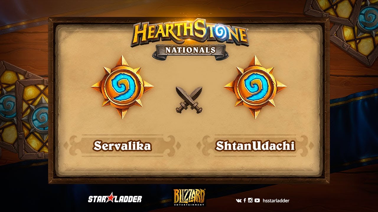 Servalika vs ShtanUdachi, Hearthstone Nationals 2018 &ndash; Russia