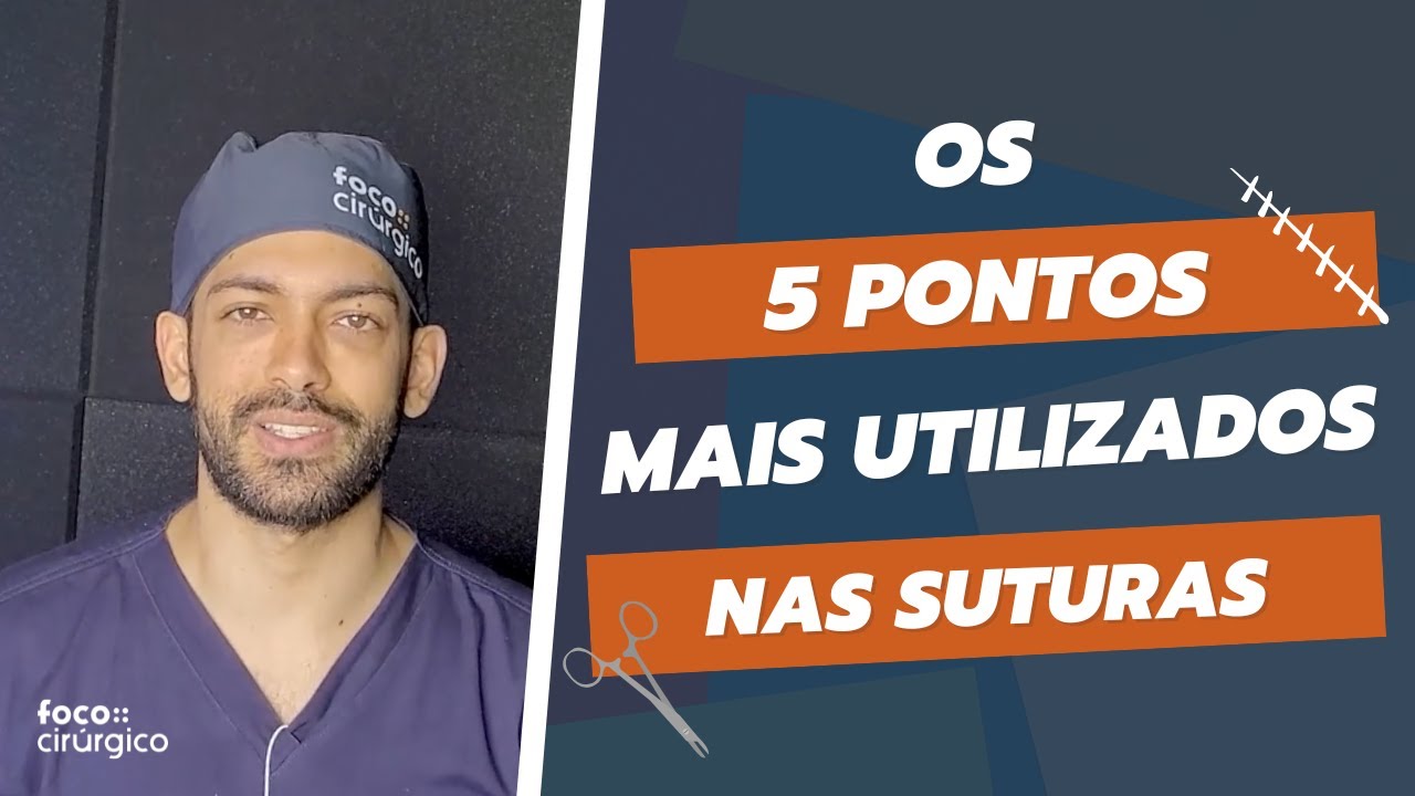 SUTURA: Quais pontos usar em cada situação!