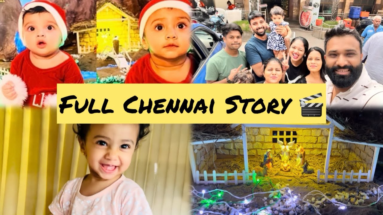 Aastha’s First Bus journey | Beach Trip | Full Chennai Vlog 🚌 🏖️ 