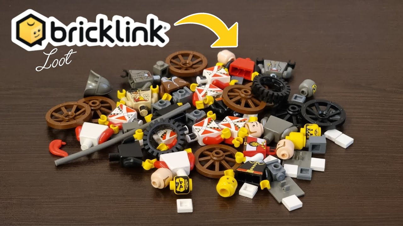 Lego Bricklink Loot (mostly minifig parts)