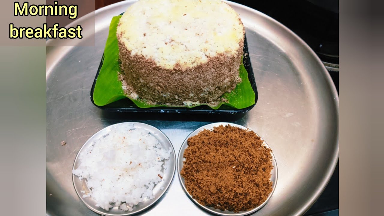 🌾 5 நிமிஷத்தில் ராகி புட்டு | Healthy Ragi Puttu Recipe in Tamil 😋🥥 #kadhambam #trending #southindia